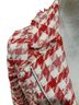 Ann Taylor Checkered-gingham Houndstooth Red White Jacket Size S - photo 5