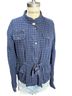 American Eagle Outfitters Plaid Blue Jacket Size XL - photo 1