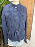 American Eagle Outfitters Plaid Blue Jacket Size XL - photo 4
