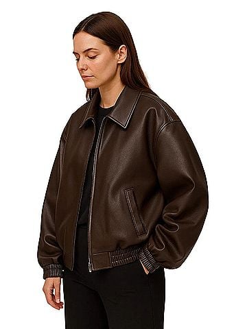 Ci Sono Faux Leather Jacket (view 1)