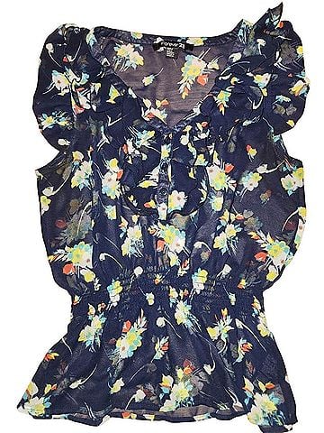 Forever 21 Short Sleeve Blouse (view 1)