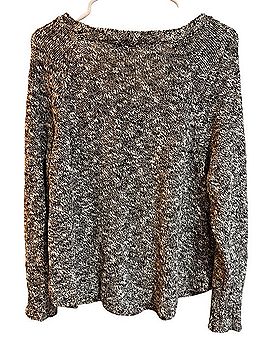 Eileen Fisher Cozy Marled Pullover Sweater (view 2)
