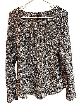 Eileen Fisher Cozy Marled Pullover Sweater (view 1)