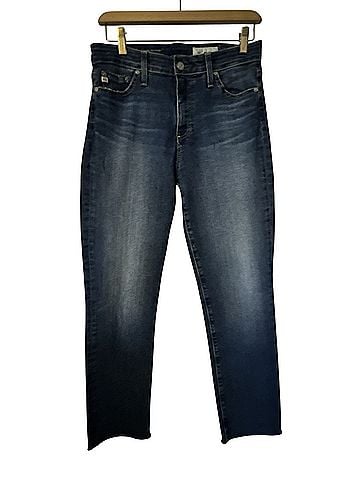 AG AG Adriano Goldschmied Mari Crop Slim Straight Jeans (view 1)