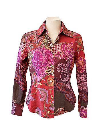 ETRO Long Sleeve Button-Down Shirt (view 1)