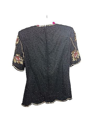 Stenay Short Sleeve Silk Top (view 2)