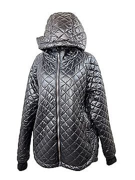BCBGMAXAZRIA Quilted Feather Free Puffer Hooded Jacket Jacket (view 1)