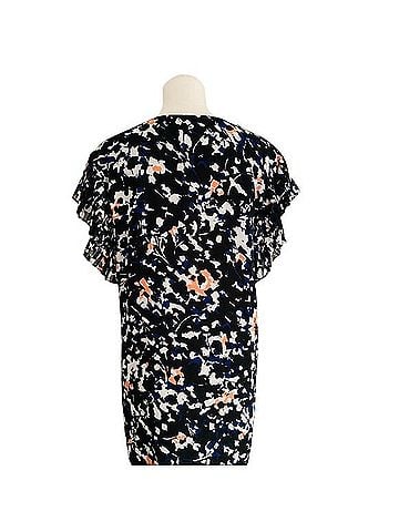 DKNY Floral VNeck Shift Dress Casual Dress (view 2)