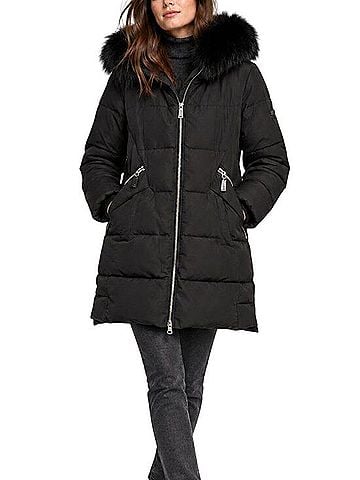 Derek Lam 10 Crosby Down Quilted Parka Coat (view 1)