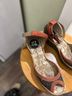 FLY London Black Red Wedges Size 7 1/2 - photo 5