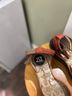 FLY London Black Red Wedges Size 7 1/2 - photo 7