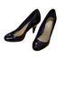 Charming Charlie Black Purple Heels Size 8 - photo 1