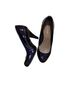 Charming Charlie Black Purple Heels Size 8 - photo 2