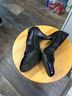Charming Charlie Black Purple Heels Size 8 - photo 6