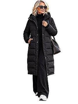 Free People Everest Long Hooded Puffer Coat (view 1)