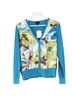Talbots Floral Blue Green Brown Cardigan Size M (petite) - photo 1