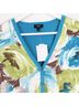 Talbots Floral Blue Green Brown Cardigan Size M (petite) - photo 3