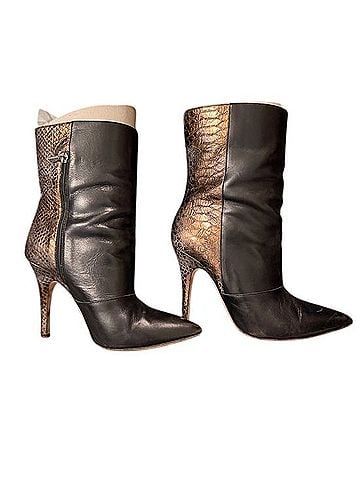 Emerson Fry Midi Heeled Boot Ankle Boots (view 1)