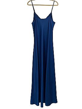 ALLSAINTS Cobalt Blue Slip Maxi Dress Casual Dress (view 2)