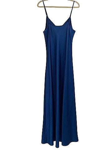 ALLSAINTS Cobalt Blue Slip Maxi Dress Casual Dress (view 2)