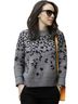 Rag & Bone Animal Print Gray Black Pullover Sweater Size XXS - photo 1