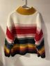 Sundance 100% Acrylic Stripes Multi Color Pullover Sweater Size XXL - photo 3