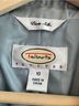 Talbots 100% Silk Solid Blue Blazer Size 10 - photo 3