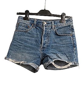 Denim Forum Yoko Hi-Rise Micro Short Casual Pants (view 1)