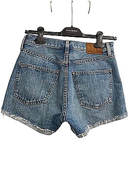 Denim Forum Yoko Hi-Rise Micro Short Casual Pants (view 2)