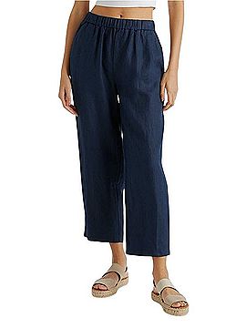 Quince Elastic-Waist Wide-Leg Pants Casual Pants (view 1)