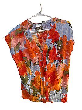 Joie Short Sleeve Blouse (view 1)