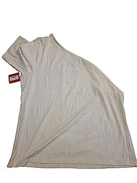 SPANX One-Shoulder Ribbed Top Short Sleeve T-Shirt (view 2)