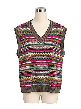 Zara Wool Blend Sweater Vest (view 1)