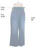 FRAME Denim Wide-Leg Raw Hem Jeans Jeans - photo 5