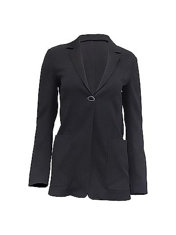 Victoria Beckham Victoria Beckham Tailored Blazer in Black Wool (view 1)