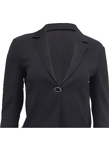 Victoria Beckham Victoria Beckham Tailored Blazer in Black Wool (view 2)