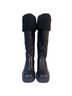 Steve Madden Black Boots Size 6 1/2 - photo 2