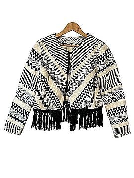 Abercrombie & Fitch Cropped Open Tapestry Jacket Jacket (view 1)