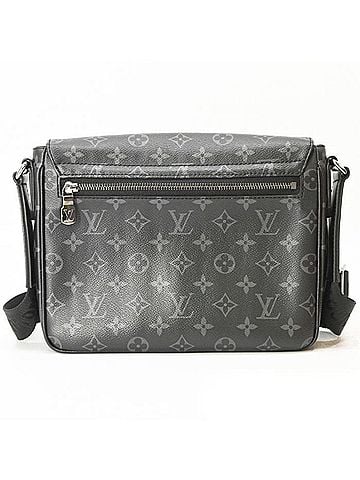 Louis Vuitton LOUIS VUITTON District PM NV3 Monogram Eclipse Shoulder Bag Black M46255 IC Chip (view 2)