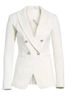 Veronica Beard Stripes White Blazer Size 6 - photo 2