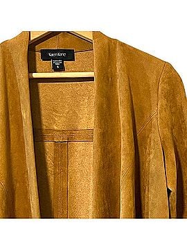 Karen Kane Open Waterfall Draped Cropped Jacket Jacket (view 2)