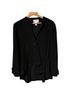 Joseph Ribkoff Solid Black Blazer Size 10 - photo 1