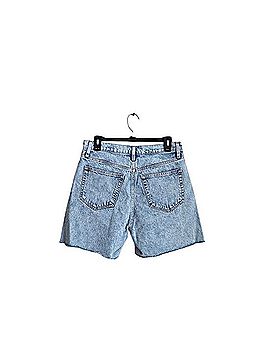 FRAME Denim The Easy Fray Denim Shorts (view 2)