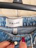 FRAME Denim The Easy Fray Denim Shorts - photo 3