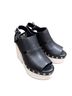 Elena Iachi Black Wedges Size EU 38 - photo 1