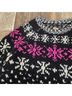 J.Crew Fair Isle Black Pink Casual Sweaters Size S - photo 8