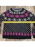 J.Crew Fair Isle Black Pink Casual Sweaters Size S - photo 7