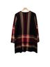 Kasper Plaid Red Black Cardigan Size 1X - photo 4
