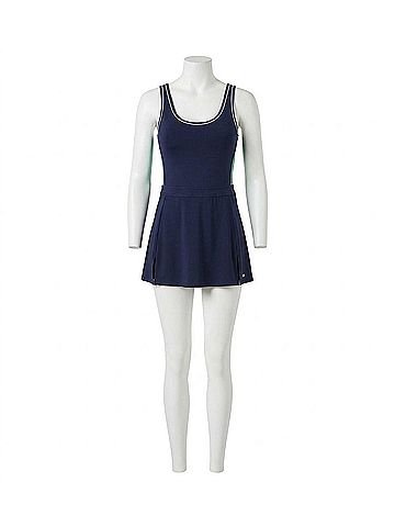 Splits 59 Martina Rigor Color Block Dress in Indigo/Spearmint (view 1)