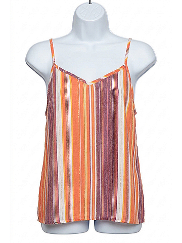 P.J. Salvage Slow Jams Stripe Tank in Pink Multi (view 1)